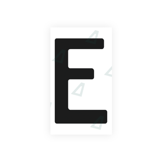 Alite Nanofilm for Uruguay license plates - Symbol "E" - Alite