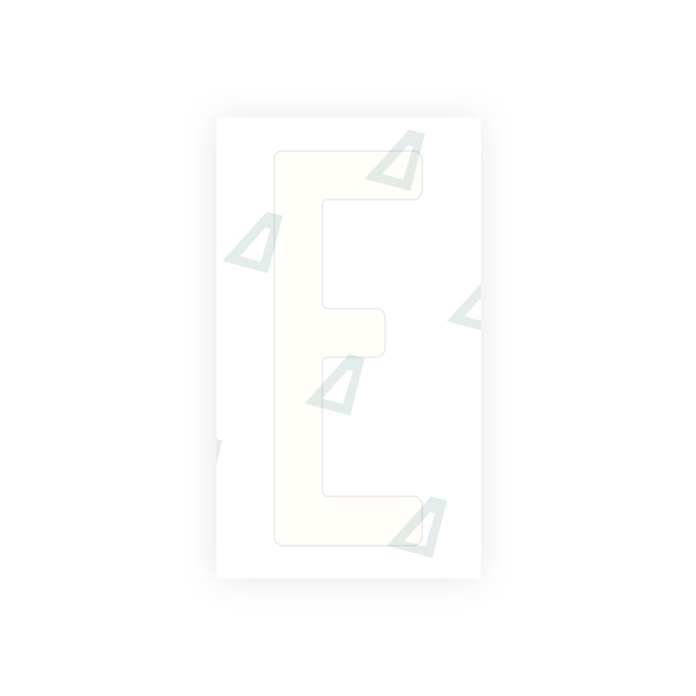 Alite Nanofilm for AUS (Victoria) license plates - Symbol "E" - Alite