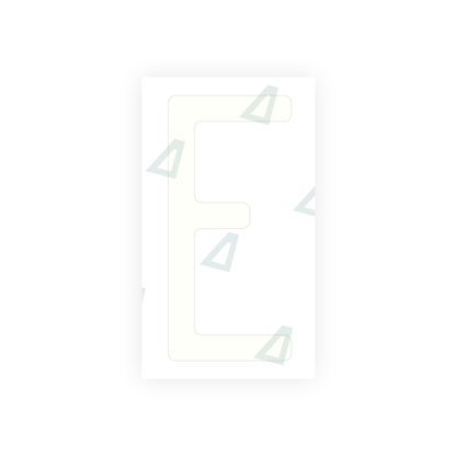 Alite Nanofilm for US (Missouri) license plates - Symbol "E" - Alite