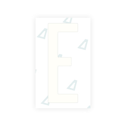 Alite Nanofilm for US (Washington DC) license plates - Symbol "E" - Alite