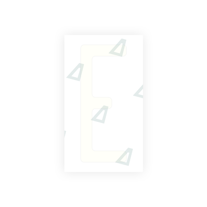 Alite Nanofilm for US (Washington State) license plates - Symbol "E" - Alite