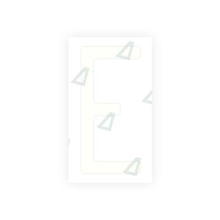 Alite Nanofilm for US (Massachusetts) license plates - Symbol "E" - Alite