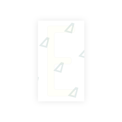 Alite Nanofilm for US (Michigan) license plates - Symbol "E" - Alite