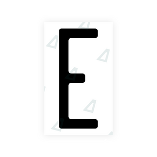 Alite Nanofilm for US (New Jersey - Embossed) license plates - Symbol "E" - Alite