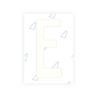 Alite Nanofilm for Guatemala license plates - Symbol "E" - Alite