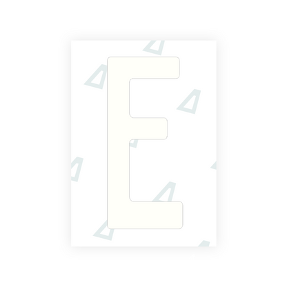 Alite Nanofilm for Guatemala license plates - Symbol "E" - Alite