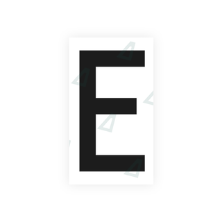Alite Nanofilm for France license plates - Symbol "E" - Alite