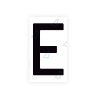 Alite Nanofilm for Spain Flat license plates - Symbol "E" - Alite