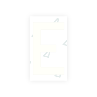 Alite Nanofilm for Greece license plates - Symbol "E" - Alite