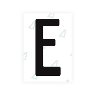Alite Nanofilm for Guatemala license plates - Symbol "E" - Alite