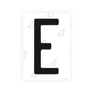 Alite Nanofilm for US (Connecticut 2013) license plates - Symbol "E" - Alite