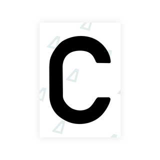 Alite Nanofilm for Estonia number plates - Symbol "C"