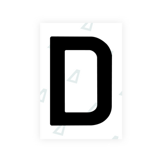Alite Nanofilm for Estonia number plates - Symbol "D"