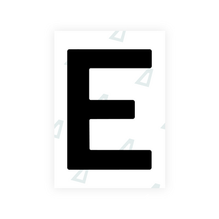 Alite Nanofilm for Estonia number plates - Symbol "E"