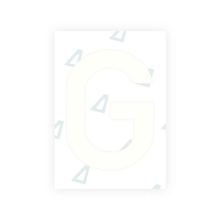 Alite Nanofilm for Estonia number plates - Symbol "G"