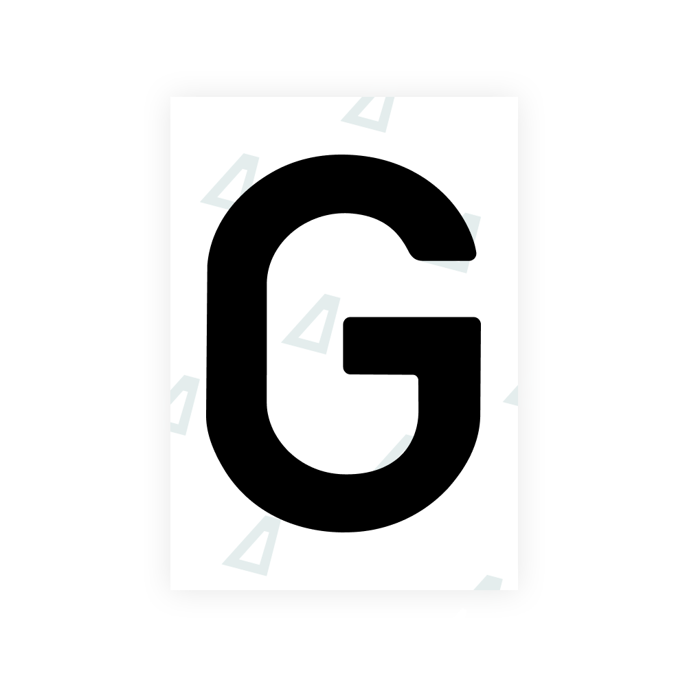 Alite Nanofilm for Estonia number plates - Symbol "G"
