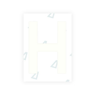 Alite Nanofilm for Estonia number plates - Symbol "H"