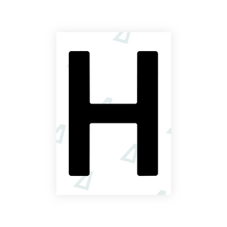 Alite Nanofilm for Estonia number plates - Symbol "H"