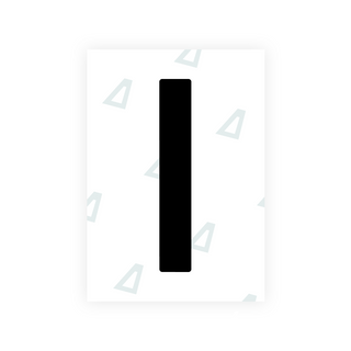 Alite Nanofilm for Estonia number plates - Symbol "I"