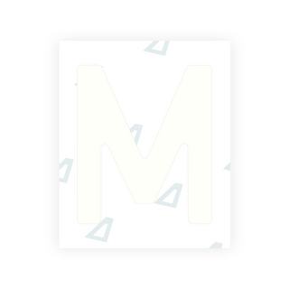 Alite Nanofilm for Estonia number plates - Symbol "M"