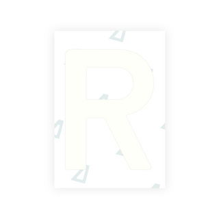 Alite Nanofilm for Estonia number plates - Symbol "R"