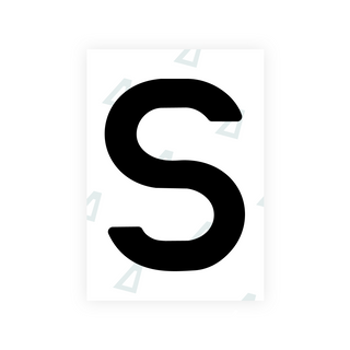 Alite Nanofilm for Estonia number plates - Symbol "S"