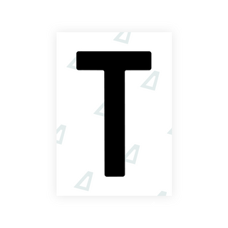 Alite Nanofilm for Estonia number plates - Symbol "T"