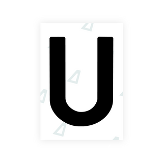 Alite Nanofilm for Estonia number plates - Symbol "U"