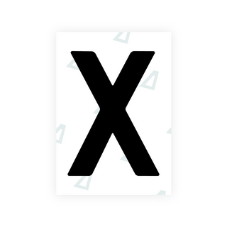 Alite Nanofilm for Estonia number plates - Symbol "X"