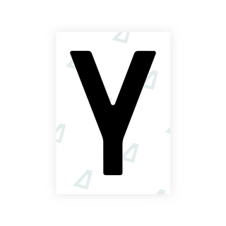 Alite Nanofilm for Estonia number plates - Symbol "Y"