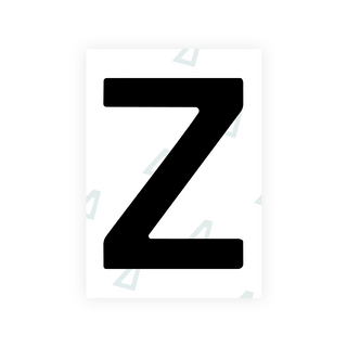 Nanofilm Alite para matrículas de Moldavia - Símbolo "Z"