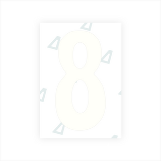 Alite Nanofilm for Ethiopia license plates - Symbol "8"