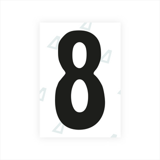 Alite Nanofilm for Ethiopia license plates - Symbol "8"