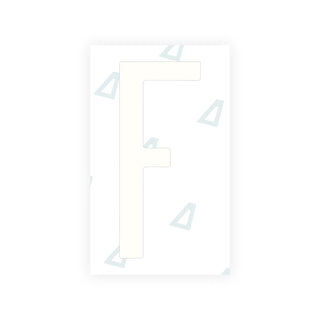 Alite Nanofilm for Mexico license plates - Symbol "F" - Alite