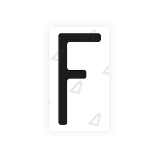 Alite Nanofilm for US (Missouri) license plates - Symbol "F" - Alite