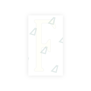 Alite Nanofilm for US (Virginia) license plates - Symbol "F" - Alite