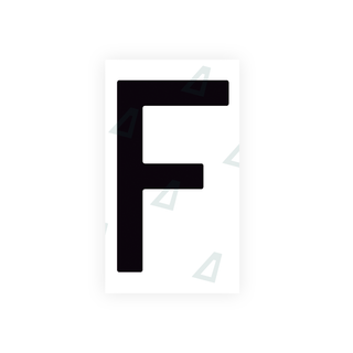 Alite Nanofilm for Spain Flat license plates - Symbol "F" - Alite