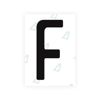 Alite Nanofilm for Guatemala license plates - Symbol "F" - Alite