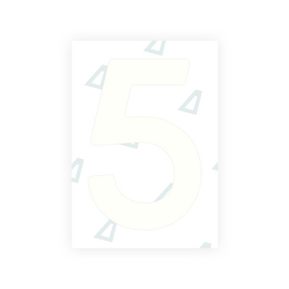 Alite Nanofilm for Finland license plates - Symbol "5"