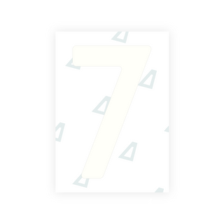 Alite Nanofilm for Finland license plates - Symbol "7"