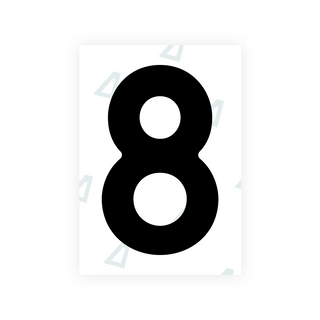 Alite Nanofilm for Finland license plates - Symbol "8"