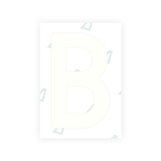 Nanofilme Alite para matrículas da Finlândia - Símbolo "B"