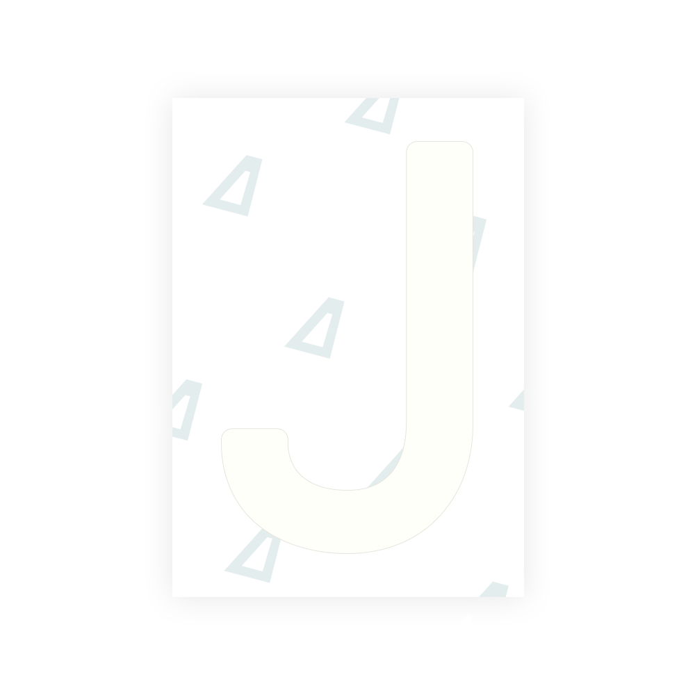 Alite Nanofilm for Finland license plates - Symbol "J"