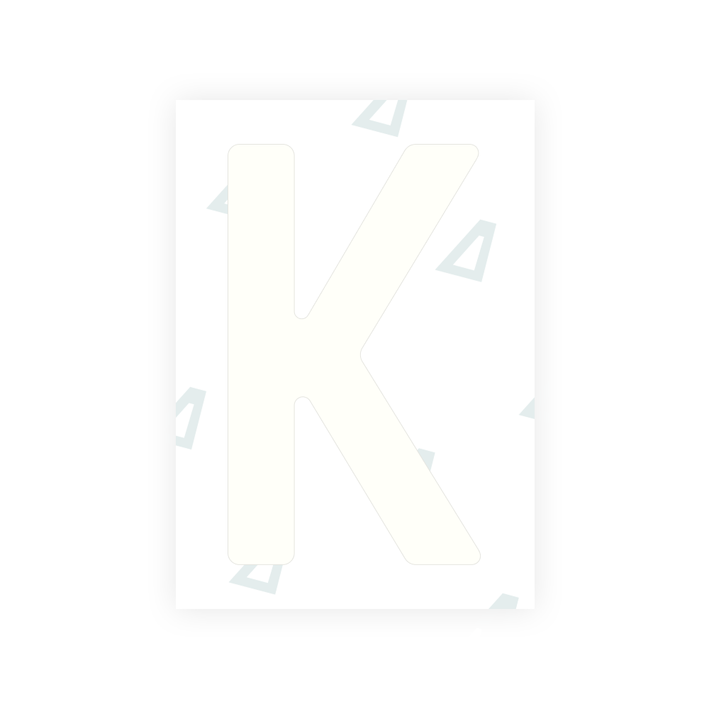 Alite Nanofilm pour plaques d'immatriculation finlandaises - Symbole « K »