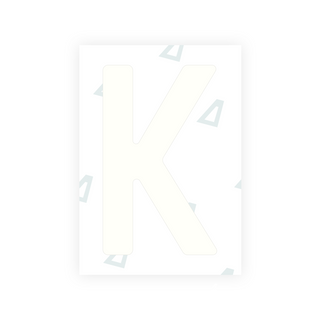 Alite Nanofilm pour plaques d'immatriculation finlandaises - Symbole « K »