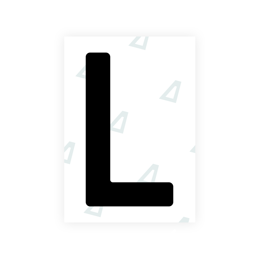 Alite Nanofilm pour plaques d'immatriculation finlandaises - Symbole « L »