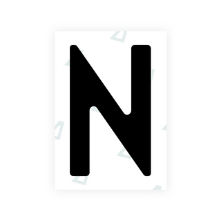 Alite Nanofilm for Finland license plates - Symbol "N"