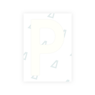 Alite Nanofilm for Finland license plates - Symbol "P"