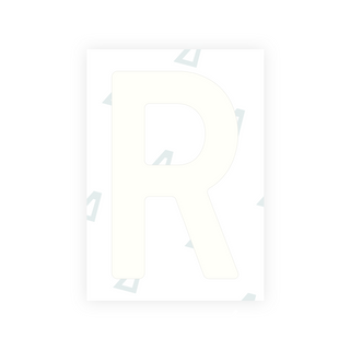 Nanopelícula Alite para matrículas de Finlandia - Símbolo "R"