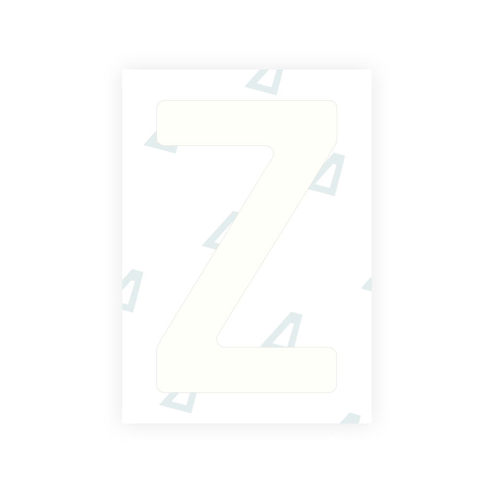 Alite Nanofilm for Finland license plates - Symbol "Z"
